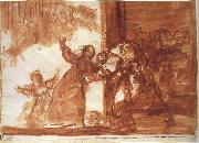 Francisco Goya Drawing for Poor folly oil painting artist